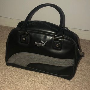 puma black purse